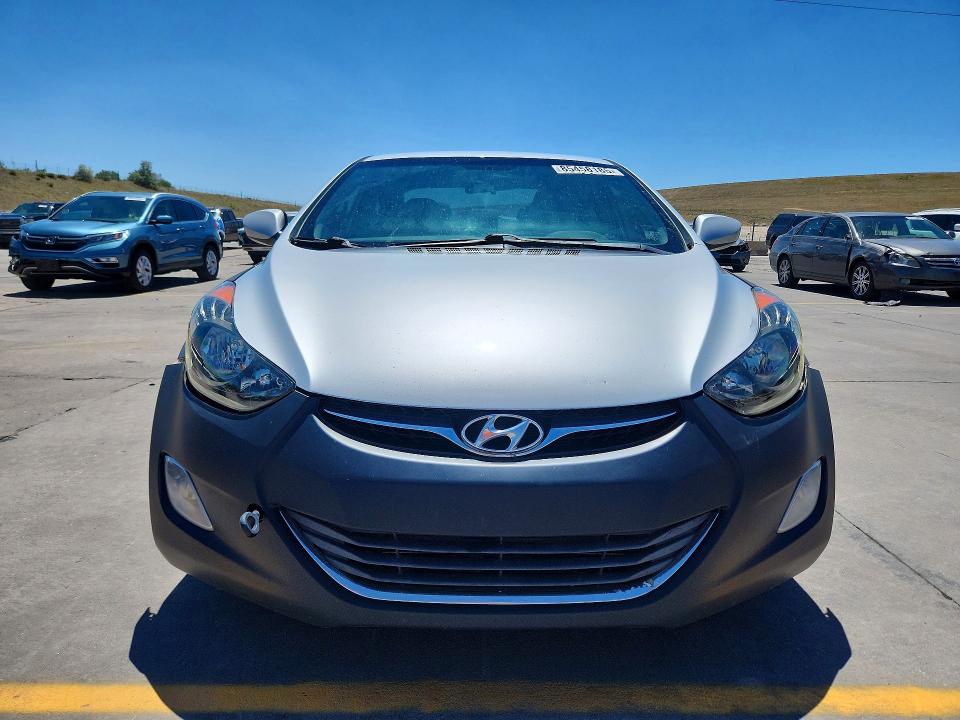 2013 Hyundai Elantra VIN 5NPDH4AE1DH420760 COPART salvage auction — REAR END, Co - Public - Salvage Title, sold $275 on 2026-07-22 (photo 5)
