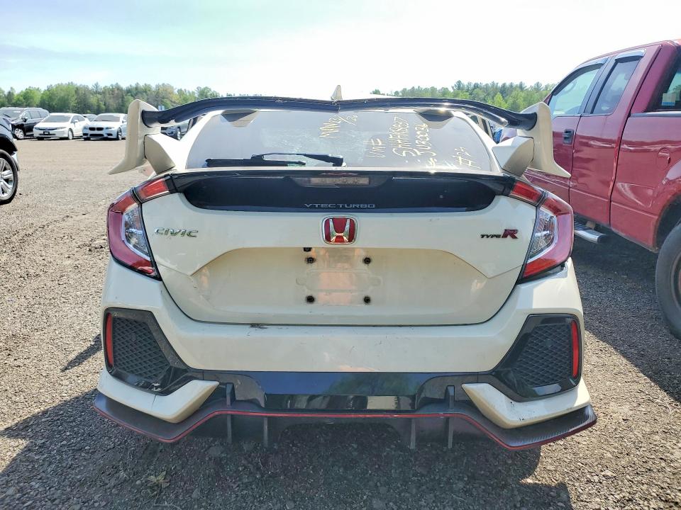 2018 Honda Civic VIN SHHFK8G37JU300316 COPART salvage auction — ALL OVER, On - Permit Irrepairable, sold $200 on 2026-07-16 (photo 6)