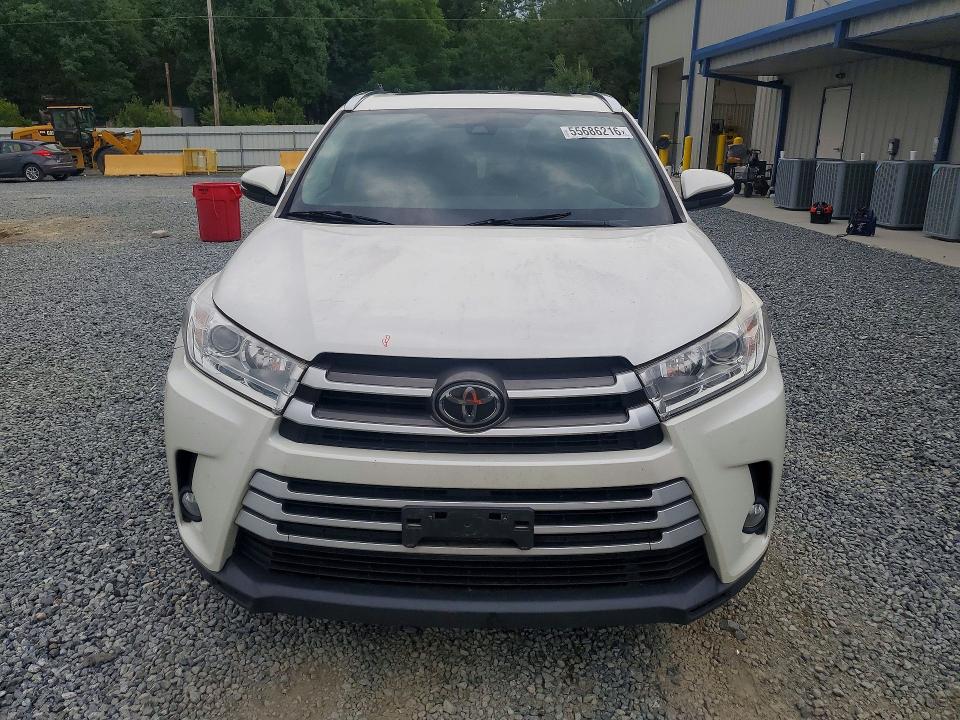 2018 Toyota Highlander VIN 5TDJZRFH8JS876356 COPART salvage auction — REAR END, NC - SALVAGE CERTIFICATE OF TITLE, sold $925 on 2026-07-30 (photo 5)