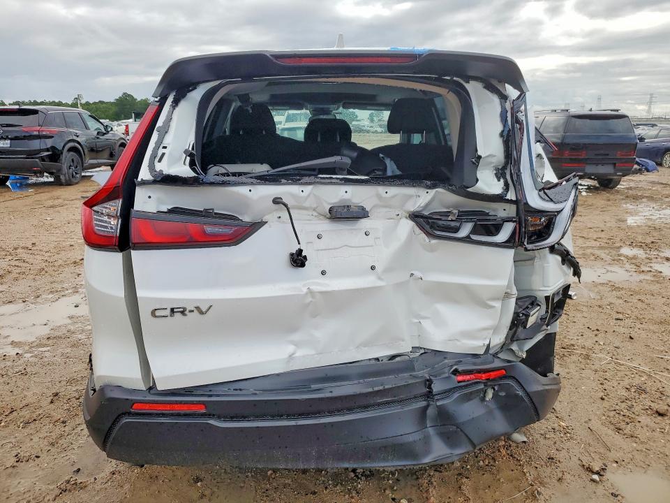 2025 Honda Cr-v VIN 7FARS3H4XSE004172 COPART salvage auction — REAR END, Tx - Salvage Vehicle Title, sold $10,300 on 2026-07-10 (photo 6)