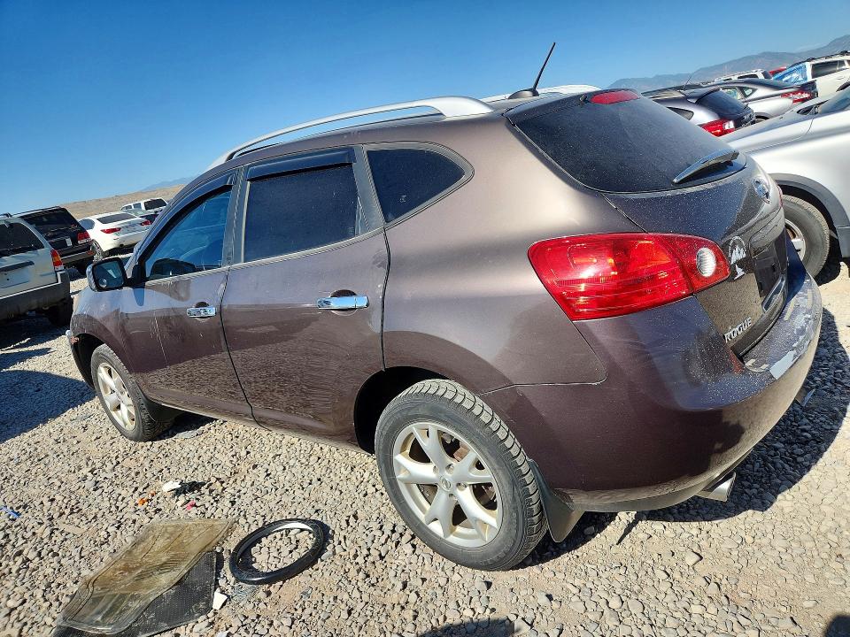 2008 Nissan Rogue sport VIN JN8AS58V08W103900 COPART salvage auction — SIDE, Ut - Salvage Certificate, sold $250 on 2026-07-02 (photo 2)