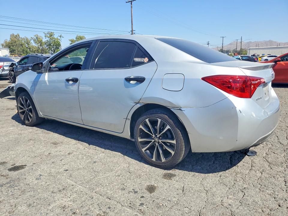 2018 Toyota VIN 5YFBURHE3JP740750 COPART salvage auction — FRONT END, CA - SALVAGE CERTIFICATE, sold $3,300 on 2026-07-16 (photo 2)