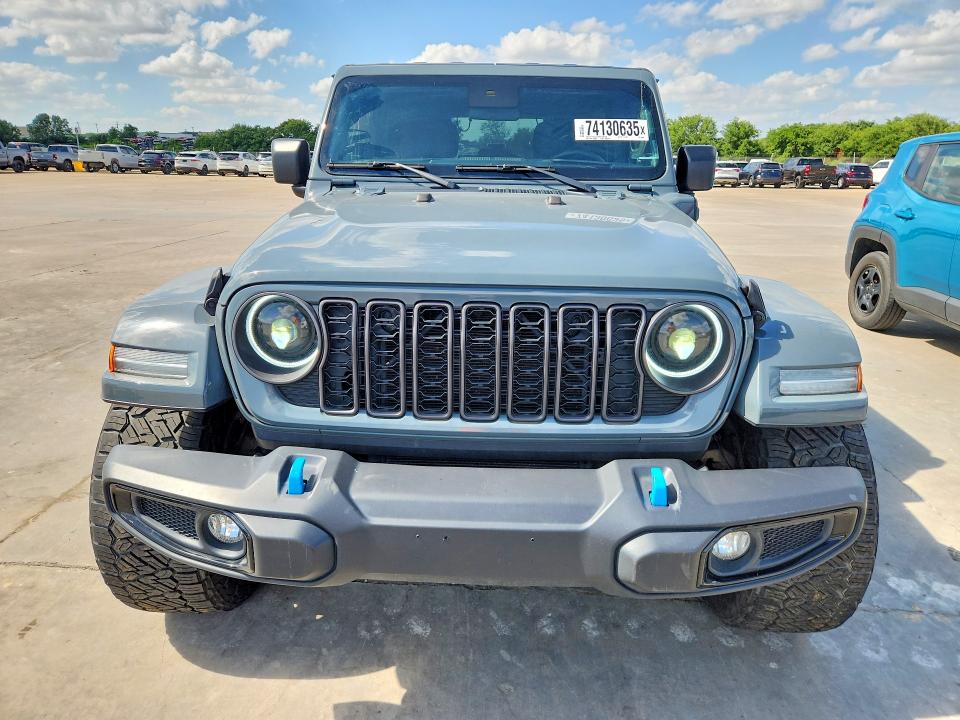 2024 Jeep Wrangler / VIN 1C4RJXN61RW206268 COPART salvage auction — HAIL, Il - Salvage Certificate, sold $1,450 on 2026-07-09 (photo 5)