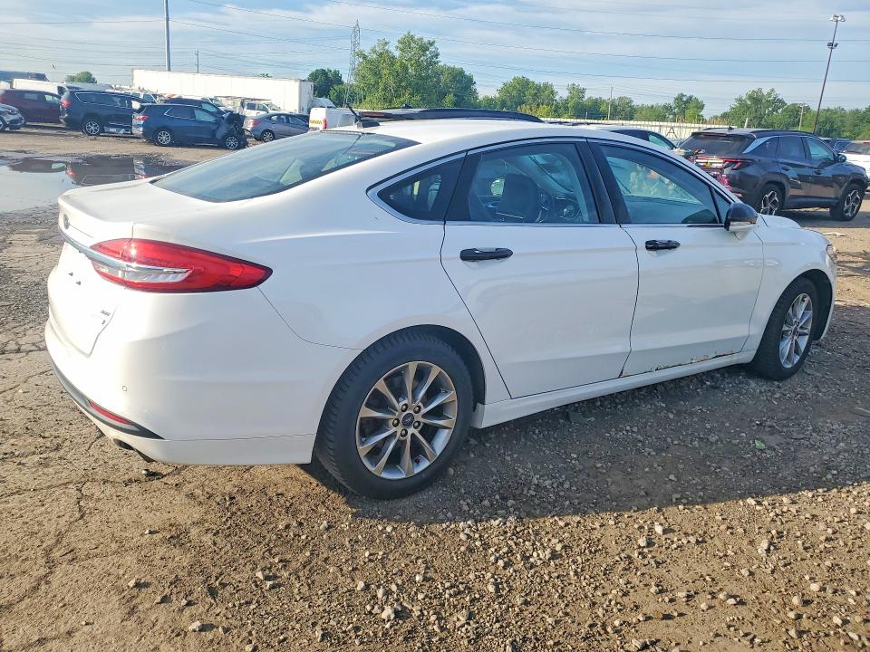 2017 Ford Fusion VIN 3FA6P0HD1HR178143 COPART salvage auction — FRONT END, Oh - Certificate Of Title, sold $1,350 on 2026-07-28 (photo 3)