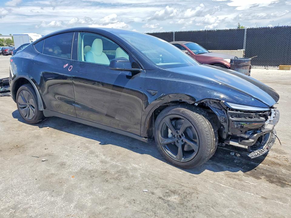 2026 Tesla Model y VIN 7SAYGDED9TF381583 COPART salvage auction — FRONT END, Fl - Certificate Of Destruction, sold $1,100 on 2026-07-30 (photo 4)