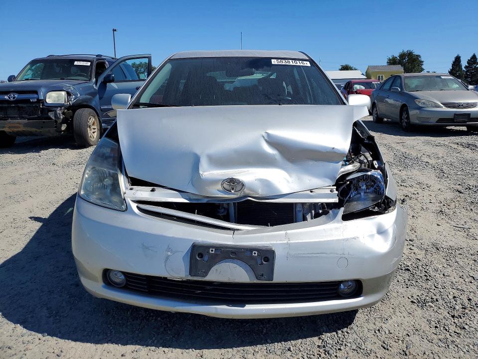2005 Toyota Prius VIN JTDKB20U553038945 COPART salvage auction — FRONT END, Ca - Salvage Certificate, sold $15 on 2026-07-28 (photo 5)