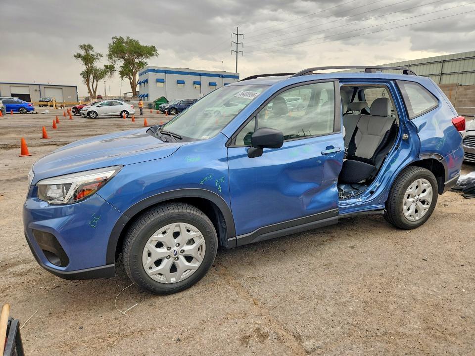 2019 Subaru Forester VIN JF2SKACC2KH566441 COPART salvage auction — SIDE, Nm - Cert Of Title-Salvage, sold $3,900 on 2026-07-13 (photo 1)