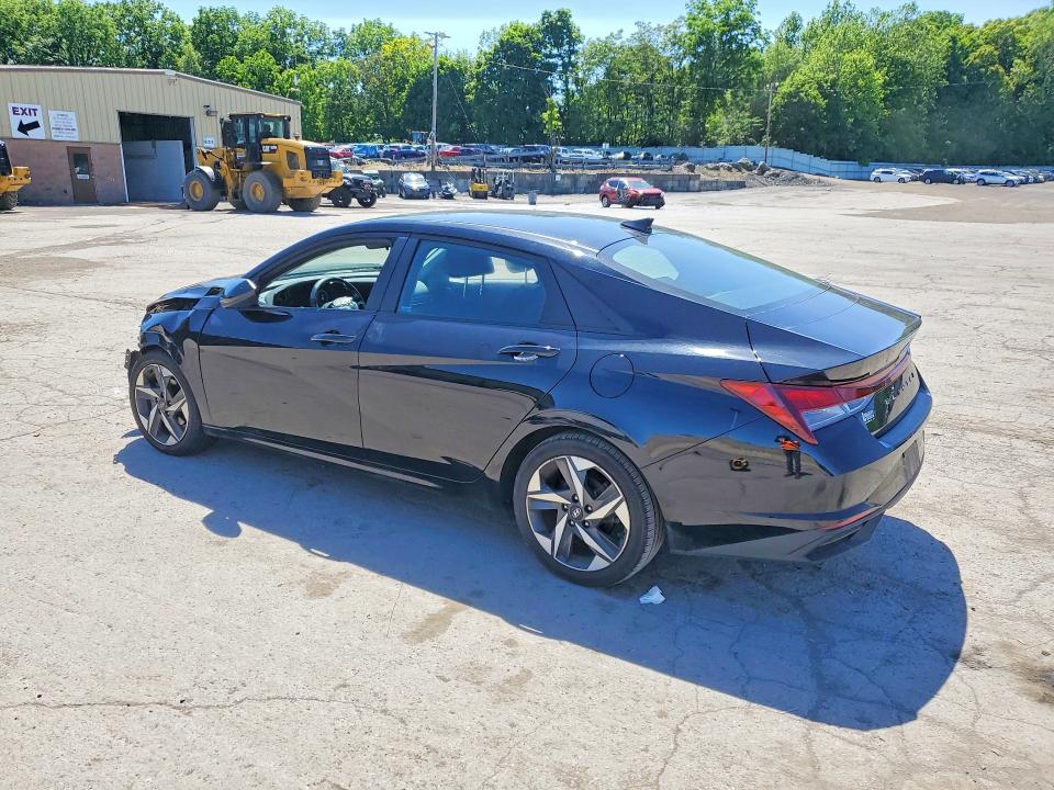 2023 Hyundai Elantra VIN KMHLS4AG8PU430934 COPART salvage auction — FRONT END, Ny - Mv-907A Salvage Certificate, sold $2,300 on 2026-07-02 (photo 2)