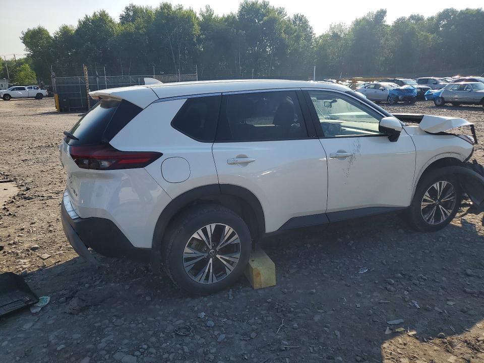 2021 Nissan Rogue VIN JN8AT3BB5MW209849 COPART salvage auction — FRONT END, Salvage Title, sold $2,250 on 2026-07-22 (photo 3)