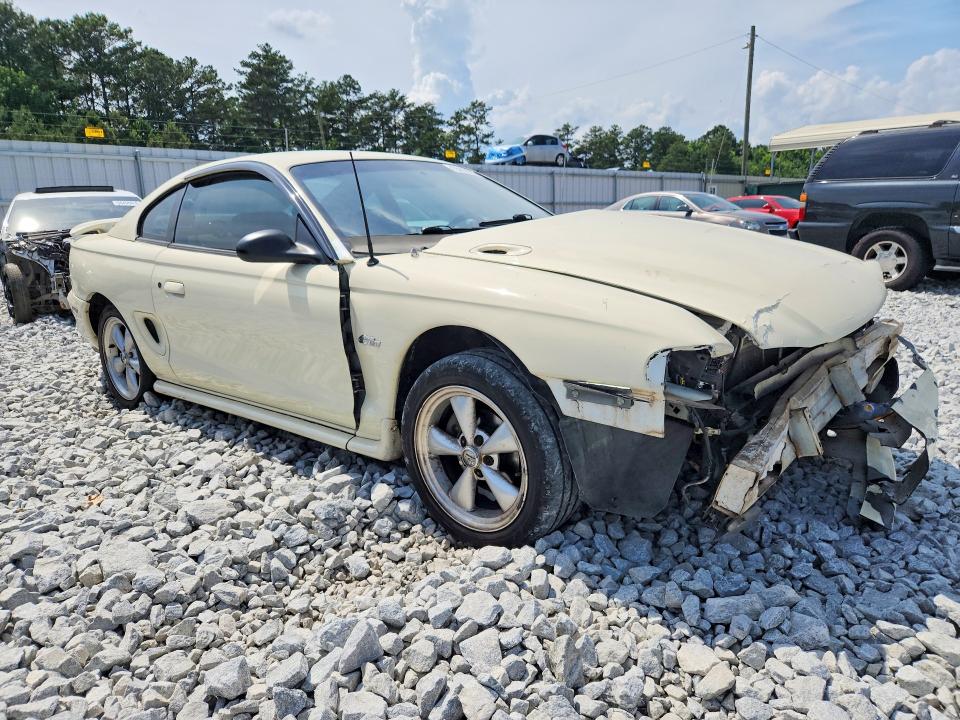 1998 Ford Mustang VIN 1FAFP42X7WF235434 COPART salvage auction — FRONT END, GA - CERT OF TITLE-SALVAGE, sold $425 on 2026-07-09 (photo 4)