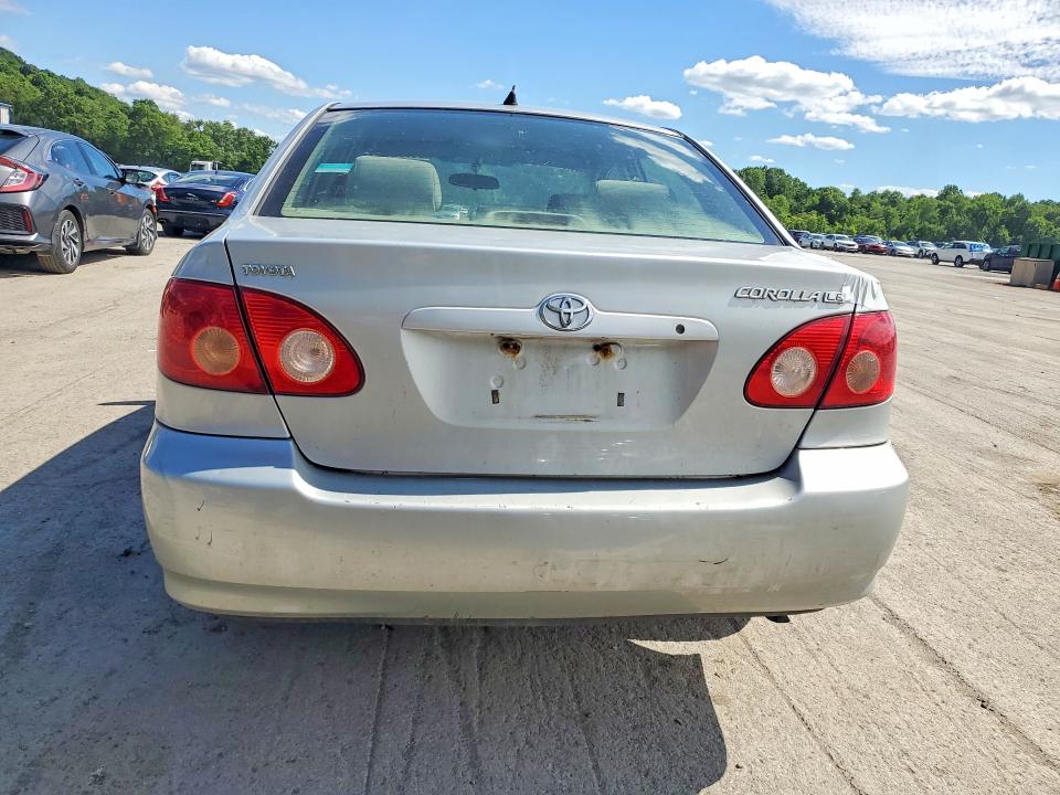 2006 Toyota Corolla VIN 2T1BR30EX6C625709 COPART salvage auction — FRONT END, Pa - Certificate Of Salvage, sold $1,350 on 2026-07-02 (photo 6)