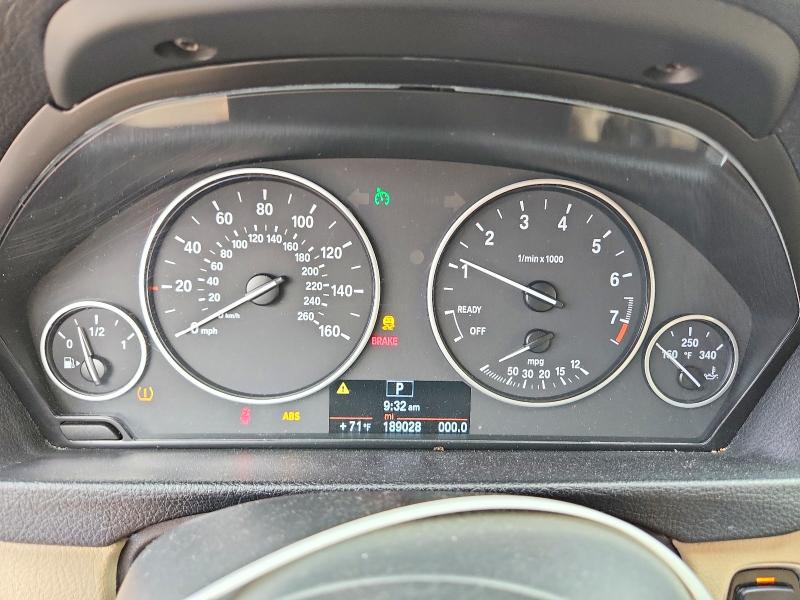 2014 BMW 3er VIN WBA3B1C53EK134904 COPART salvage auction — FRONT END, Va - Certificate Of Title, sold $875 on 2026-07-06 (photo 9)
