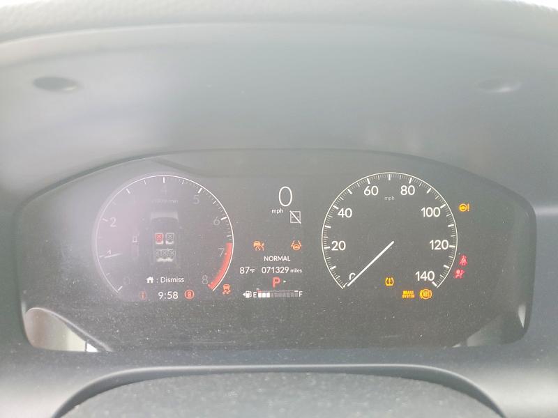 2023 Honda Hr-v VIN 3CZRZ1H75PM718388 COPART salvage auction — REAR END, Sc - Cert Of Title-Salvage, sold $7,200 on 2026-07-31 (photo 9)