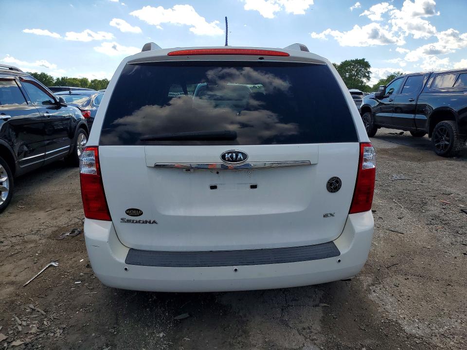 2010 Kia SEDONA VIN KNDMH4C36A6348603 COPART salvage auction — FRONT END, IN - CERT OF TITLE-SALVAGE TITLE, sold $400 on 2026-07-20 (photo 6)