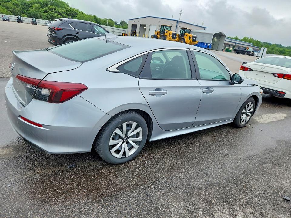 2025 Honda Civic VIN 2HGFE2F26SH604491 COPART salvage auction — FRONT END, NH - CERTIFICATE OF TITLE, sold $14,900 on 2026-07-06 (photo 3)