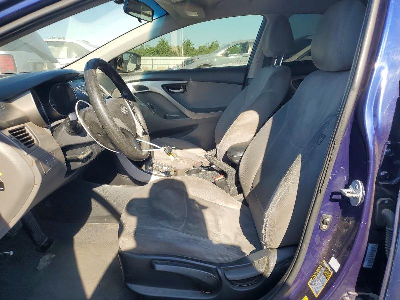 2011 Hyundai Elantra VIN 5NPDH4AE2BH042994 COPART salvage auction — VANDALISM, Ca - Salvage Certificate, sold $650 on 2026-07-27 (photo 7)