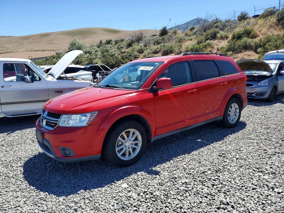 2015 Dodge Journey VIN 3C4PDDBG3FT593434 COPART salvage auction — SIDE, Nv - Certificate Of Title, sold $900 on 2026-07-09 (photo 1)