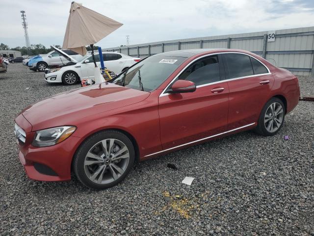 2018 Mercedes-benz C-klasse VIN WDDWF4JB0JR407352 COPART salvage auction — SIDE, Fl - Cert Of Title Slvg Rebuildable, sold $6,200 on 2026-07-10 (photo 1)