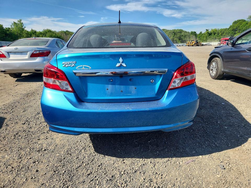 2020 Mitsubishi Mirage VIN ML32F3FJ8LHF00251 COPART salvage auction — SIDE, Ma - Cert Of Title-Salvage, sold $2,000 on 2026-07-15 (photo 6)