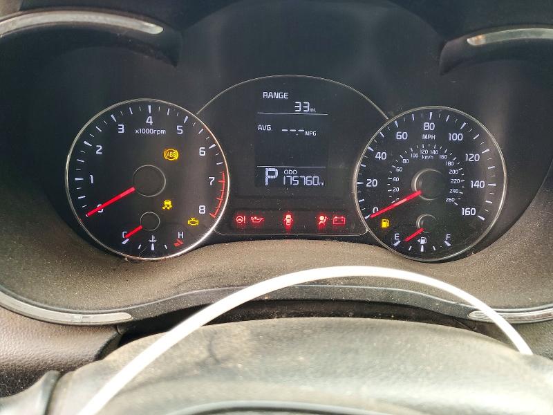 2014 Kia Forte VIN KNAFX4A65E5188392 COPART salvage auction — FRONT END, Ca - Salvage Certificate, sold $425 on 2026-07-08 (photo 9)
