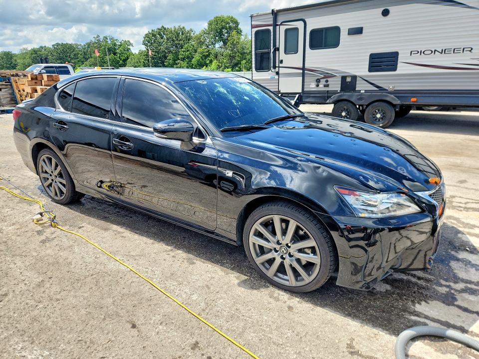 2013 Lexus Gs VIN JTHCE1BL1D5015657 COPART salvage auction — HAIL, Mo - Salvage Certificate Of Title, sold $7,200 on 2026-07-08 (photo 4)