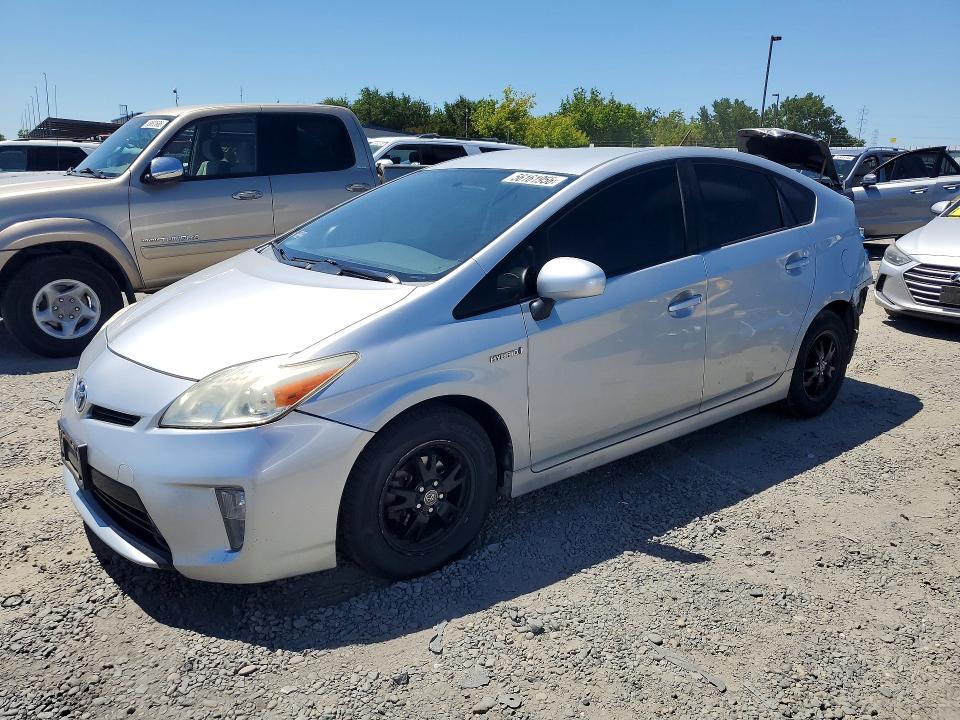 2015 Toyota Prius VIN JTDKN3DU3F0456589 COPART salvage auction — REAR END, Ca - Salvage Certificate, sold $1,000 on 2026-07-14 (photo 1)