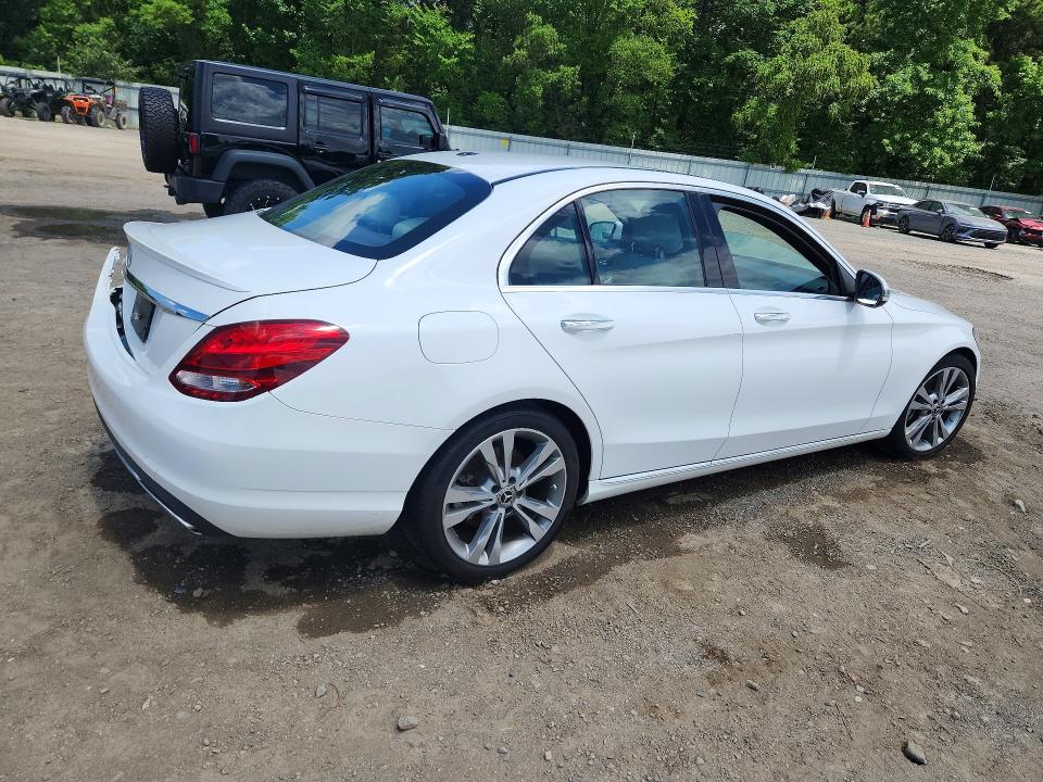 2018 Mercedes-benz C-klasse VIN 55SWF4JB5JU247726 COPART salvage auction — REAR END, La - Cert Of Title-Salvage, sold $8,300 on 2026-07-09 (photo 3)