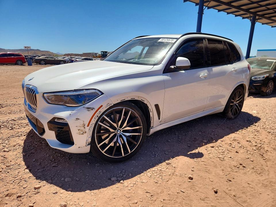 2020 BMW X5 VIN 5UXCR4C00LLT19941 — COPART salvage auction photo