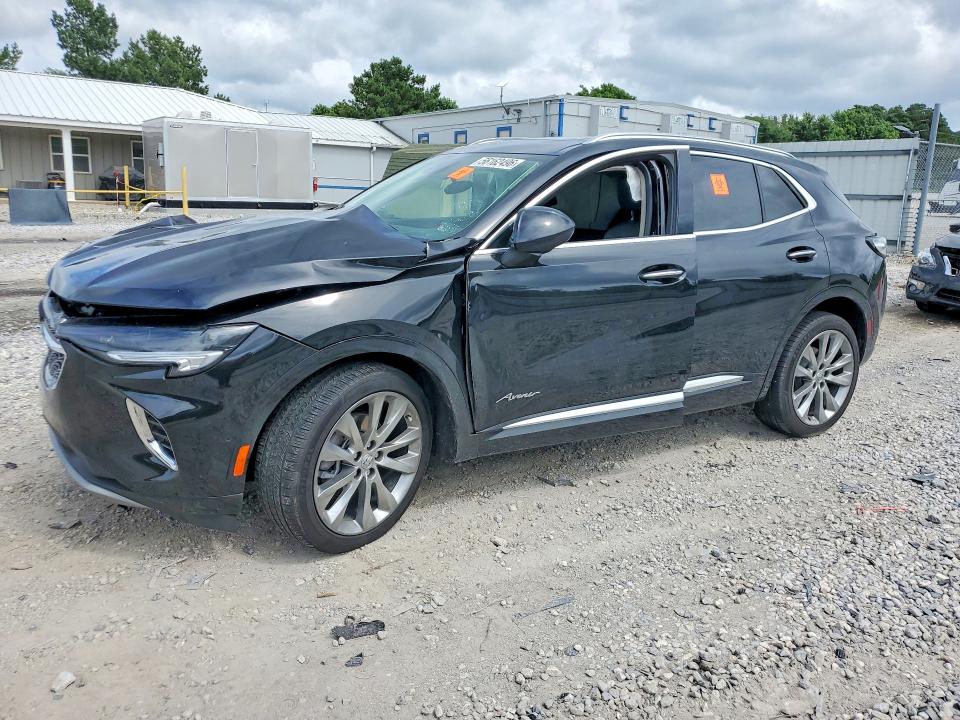 2023 Buick Envision VIN LRBFZRR4XPD022616 COPART salvage auction — FRONT END, Ar - Cert Of Title-Salvage, sold $50 on 2026-07-27 (photo 1)