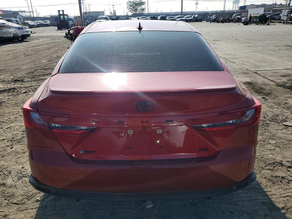 2025 Toyota Camry VIN 4T1DAACK1SU184681 COPART salvage auction — FRONT END, Az - Dis/Dlr/Exp Only Salvage Title, sold $11,000 on 2026-07-29 (photo 6)
