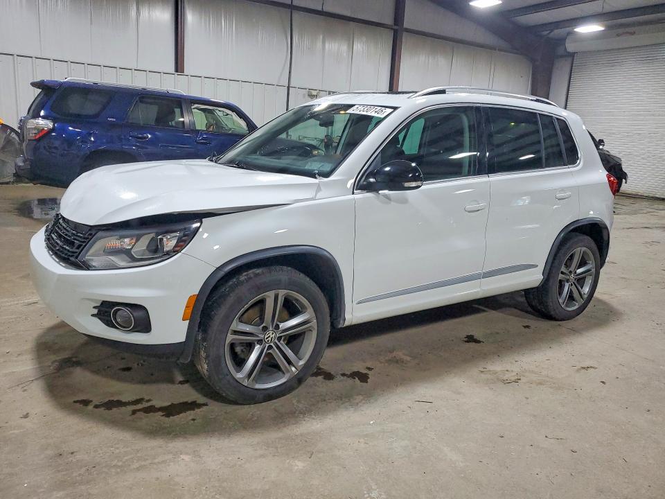 2017 Volkswagen Tiguan VIN WVGUV7AX7HK022516 COPART salvage auction — FRONT END, Pa - Certificate Of Salvage, sold $4,400 on 2026-07-08 (photo 1)
