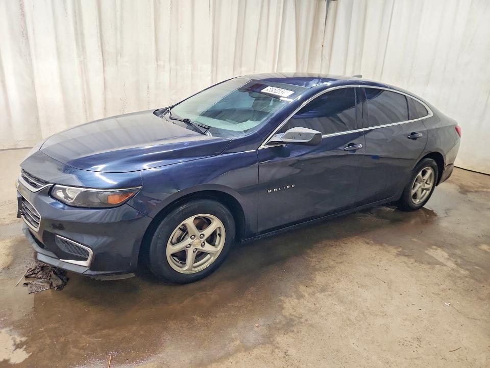 2017 Chevrolet Malibu VIN 1G1ZC5STXHF236577 COPART salvage auction — MINOR DENT/SCRATCHES, LA - CERTIFICATE OF TITLE, sold $1,800 on 2026-07-09 (photo 1)
