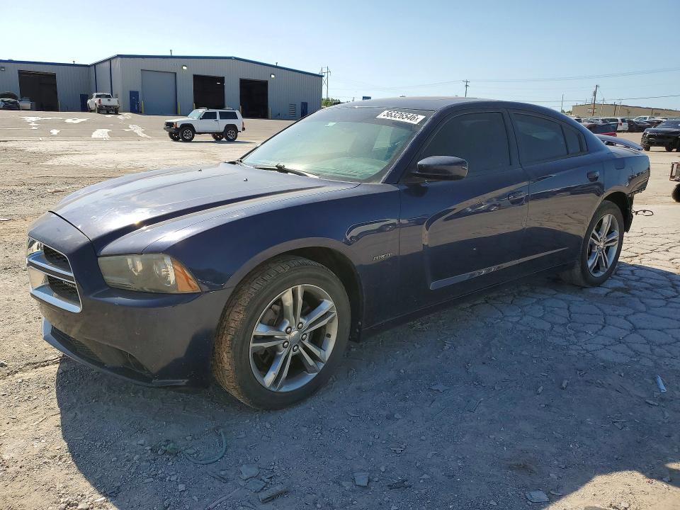 2014 Dodge Charger VIN 2C3CDXDT2EH117519 COPART salvage auction — REAR END, Ok - Cert Of Title-Salvage, sold $3,150 on 2026-07-02 (photo 1)