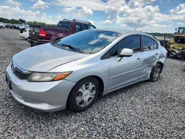 2012 Honda Civic VIN JHMFB4F21CS008751 COPART salvage auction — SIDE, Fl - Cert Of Title Slvg Rebuildable, sold $875 on 2026-07-14 (photo 1)