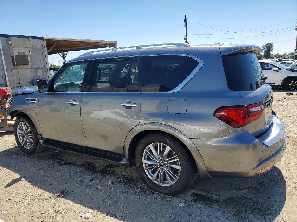2020 Infiniti VIN JN8AZ2NFXL9701846 COPART salvage auction — FRONT END, CA - DIS/DLR/EXP ONLY CLEAN TITLE, sold $4,500 on 2026-07-29 (photo 2)