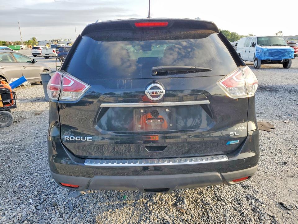 2014 Nissan Rogue VIN 5N1AT2MT6EC794869 COPART salvage auction — FRONT END, Fl - Cert Of Title Slvg Rebuildable, sold $500 on 2026-07-10 (photo 6)