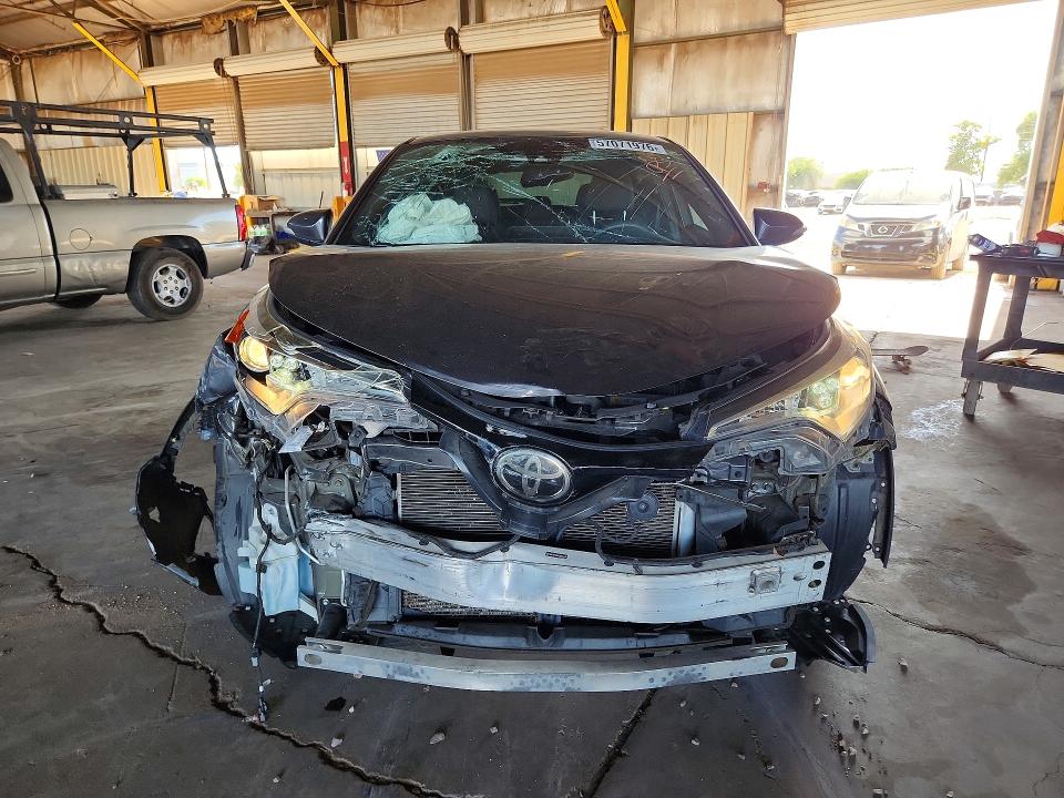 2018 Toyota C-hr VIN NMTKHMBX0JR034634 COPART salvage auction — FRONT END, Az - Cert Of Title - Salvage, sold $275 on 2026-07-22 (photo 5)