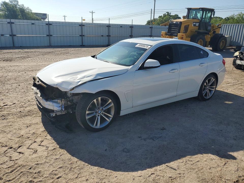 2019 BMW 4er VIN WBA4J1C55KBM13807 COPART salvage auction — FRONT END, Fl - Cert Of Title Slvg Rebuildable, sold $4,000 on 2026-07-09 (photo 1)
