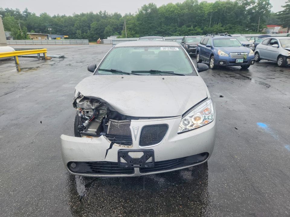 2007 Pontiac G6 VIN 1G2ZG58B074225130 COPART salvage auction — FRONT END, CT - CERT OF TITLE-SALVAGE, sold $325 on 2026-07-09 (photo 5)