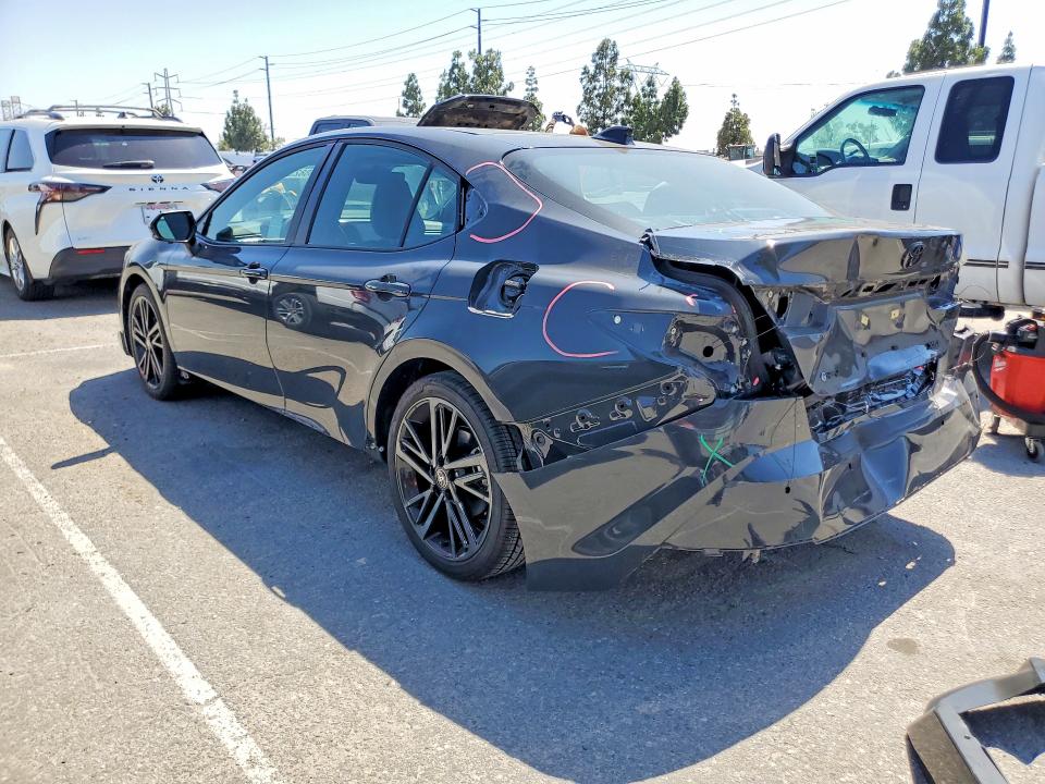2025 Toyota Camry VIN 4T1DAACK3SU586198 COPART salvage auction — REAR END, Ca - Salvage Certificate, sold $17,400 on 2026-07-02 (photo 2)