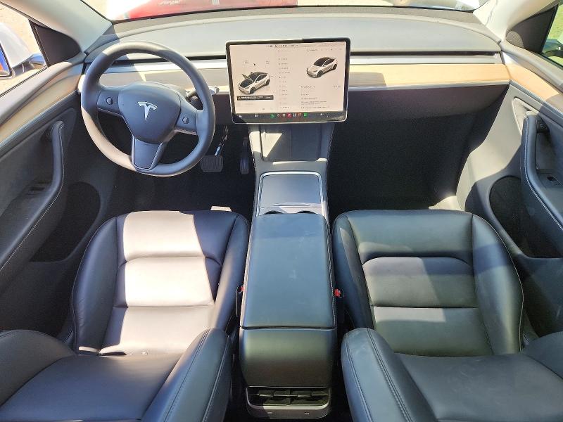 2024 Tesla VIN 7SAYGDEEXRA268319 COPART salvage auction — FRONT END, Ca - Salvage Certificate, sold $10,600 on 2026-07-28 (photo 8)