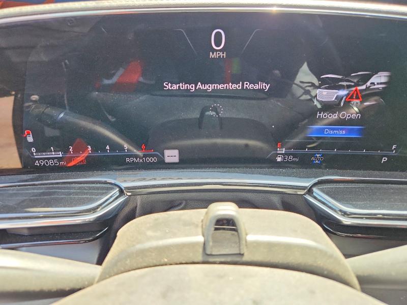 2023 Cadillac Escalade VIN 1GYS4EKL5PR545158 COPART salvage auction — UNDERCARRIAGE, Ca - Salvage Certificate, sold $35,250 on 2026-08-18 (photo 9)