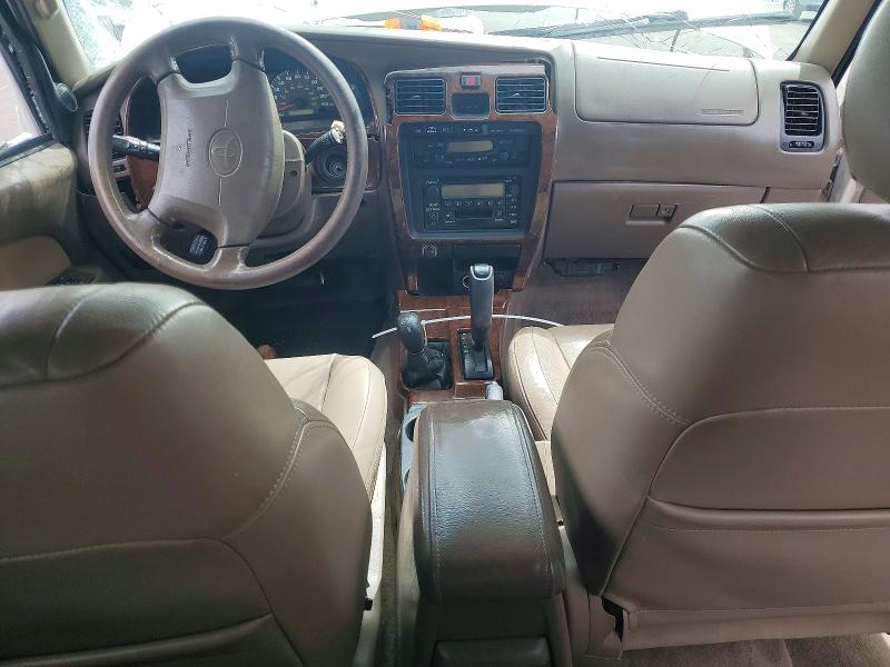2000 Toyota 4runner VIN JT3HN87RXY9035020 COPART salvage auction — ROLLOVER, Or - Salvage Title Certificate, sold $1,050 on 2026-07-20 (photo 8)