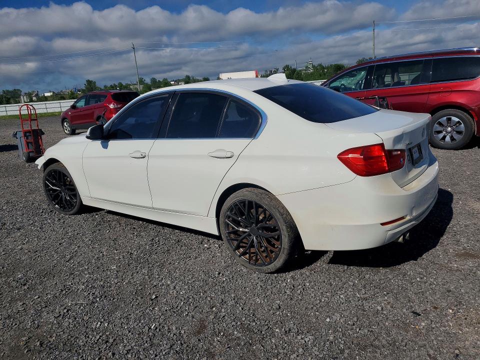 2014 BMW 3er VIN WBA3B3G52ENR85113 COPART salvage auction — FRONT END, On - Permit Salvage, sold $250 on 2026-08-20 (photo 2)