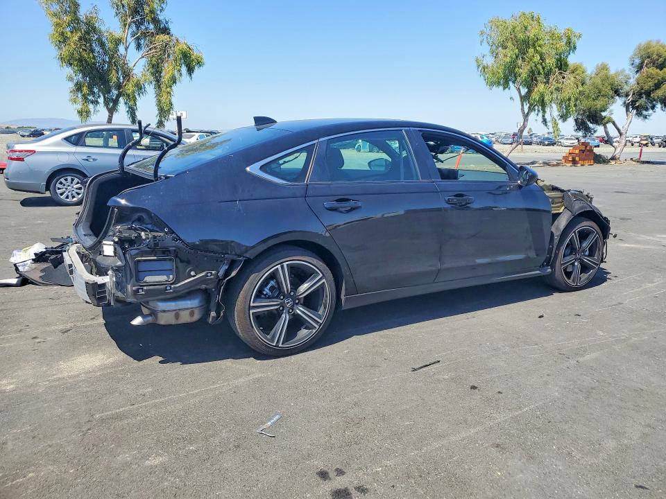 2025 Honda Accord VIN 1HGCY2F5XSA066459 COPART salvage auction — VANDALISM, Ca - Salvage Certificate, sold $11,300 on 2026-07-29 (photo 3)