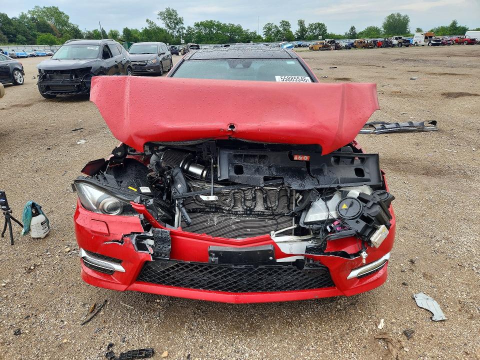 2013 Mercedes-benz VIN WDDGJ8JB1DG034994 COPART salvage auction — FRONT END, Il - Salvage Certificate, sold $875 on 2026-07-16 (photo 5)