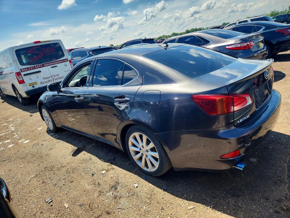 2009 Lexus Is 250 VIN JTHCK262795029926 COPART salvage auction — MINOR DENT/SCRATCHES, Il - Certificate Of Title, sold $525 on 2026-07-07 (photo 2)