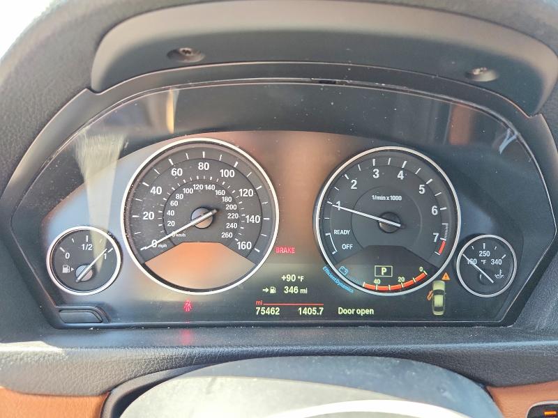2016 BMW 3er VIN WBA8E3G58GNT79394 COPART salvage auction — FRONT END, Nj - Cert Of Title-Salvage, sold $3,900 on 2026-07-15 (photo 9)