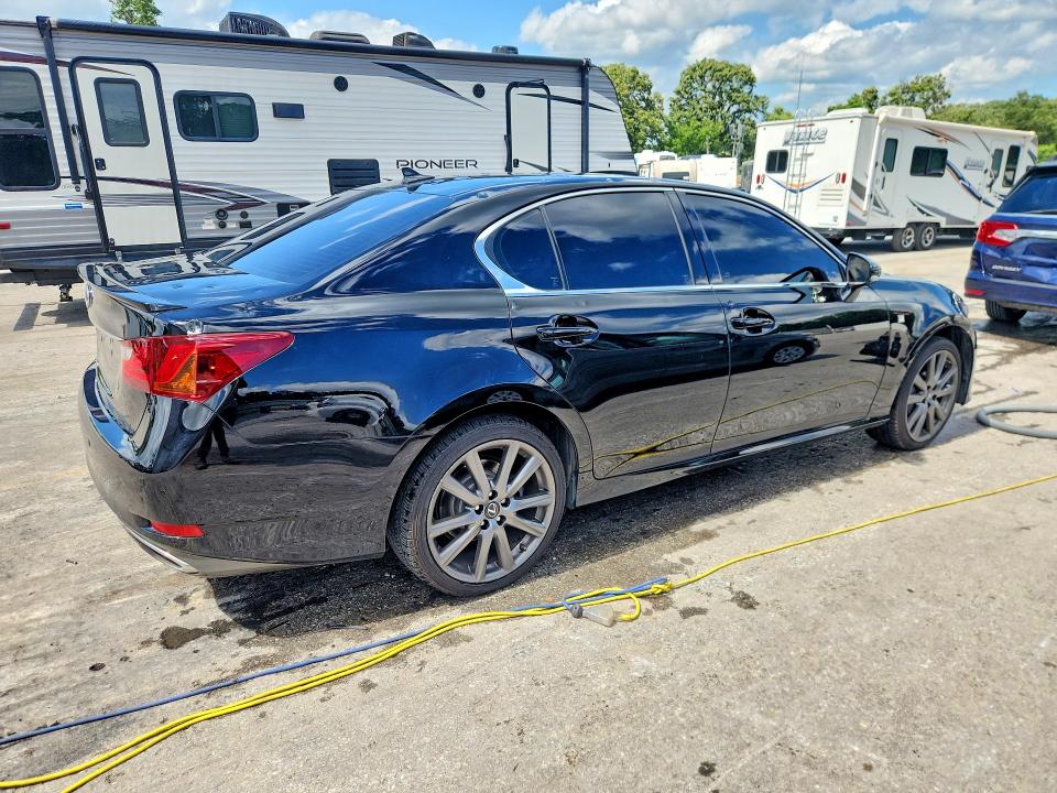 2013 Lexus Gs VIN JTHCE1BL1D5015657 COPART salvage auction — HAIL, Mo - Salvage Certificate Of Title, sold $7,200 on 2026-07-08 (photo 3)