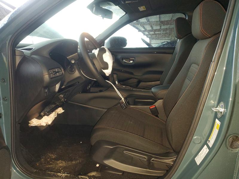 2025 Honda Hr-v VIN 3CZRZ1H51SM755686 COPART salvage auction — FRONT END, Tx - Salvage Vehicle Title, sold $8,200 on 2026-08-25 (photo 7)